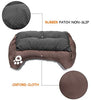 Cama para perro de lujo para mascotas, sofá supersuave para mascotas, cama para gatos, tumbona antideslizante para mascotas, cama para mascotas de primera calidad, calentamiento automático y transpirable - BESTMASCOTA.COM