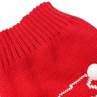 Lanyar - Suéter para gato, diseño de reno, color rojo - BESTMASCOTA.COM