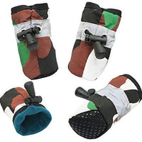 YAODHAOD Protector de pata para perros, zapatos antideslizantes para perros, estos cómodos zapatos para perros suaves son con correas reflectantes, para perros pequeños... - BESTMASCOTA.COM