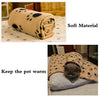Grey Shark Bed for Small Cat Dog Cave Bed With  Removable Cushion,waterproof Bottom - BESTMASCOTA.COM