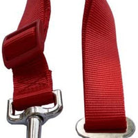Lanyarco Safety Seat Belt Vehicle Seatbelts Harness Leash for Dogs,Cats Black Red - BESTMASCOTA.COM