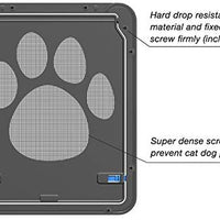 Enjoying Cat Door Cat Flap Door Small Dog Breed Door Window - BESTMASCOTA.COM