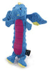 GoDog Skinny Dragons con protector para masticar, juguetes para perros de peluche duraderos con chirriadores - BESTMASCOTA.COM