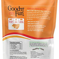 Good'n'Fun - Chips de piel cruda con triple sabor a pollo real - BESTMASCOTA.COM