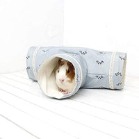 RYPET túnel de juego de animales pequeños, túnel de juguete plegable para hámster, cobaya, chinchillas, ratones, ratas - BESTMASCOTA.COM