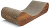 ScratchMe Cat Scratcher Cardboard Lounge Bed, Cat Scratching Post with Catnip - BESTMASCOTA.COM