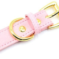 Collar de piel sintética con lazo para gato, con campana, gato, gato, ajustable, de seguridad - BESTMASCOTA.COM