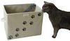 Feline Ruff - Caja de almacenamiento para juguetes de perro, tamaño grande Cesta de almacenamiento de juguetes para mascotas de 16.0 x 12.0 in con tapa. Cubo de lona plegable perfecto para juguetes y accesorios de gato. - BESTMASCOTA.COM