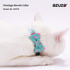 Collar de gato azuza con campana, ajustable para gato con pajarita, collares de seguridad para gatos, paquete de 2 - BESTMASCOTA.COM