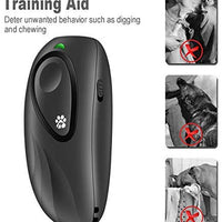 PetUlove - Dispositivo de control de ladridos para perros, dispositivo ultrasónico antiladrido, frecuencia ajustable, dispositivo de entrenamiento para perros con indicador LED, correa de muñeca para interiores y exteriores - BESTMASCOTA.COM