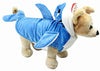 Mogoko - Disfraz de tiburón para perro, gato o gato, para Halloween, Navidad, disfraces, disfraz de tiburón azul Adorable, con capucha y forro polar - BESTMASCOTA.COM