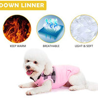 Chaleco polar para perro de SCIROKKO, chaleco de invierno con lado impermeable – Ropa reversible para mascotas para clima frío – chamarra a cuadros para cachorros y gatos - BESTMASCOTA.COM