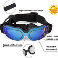 Enjoying - Gafas de sol para perros pequeños, protección UV, resistente al viento, con correa ajustable para cachorro y gato - BESTMASCOTA.COM