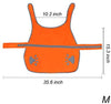 maggift perro chaleco reflectante para mascotas, chaleco de seguridad naranja - BESTMASCOTA.COM