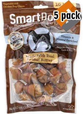 SmartBones - Mini masticador de mantequilla de cacahuete - BESTMASCOTA.COM