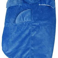 Mogoko - Disfraz de tiburón para perro, gato o gato, para Halloween, Navidad, disfraces, disfraz de tiburón azul Adorable, con capucha y forro polar - BESTMASCOTA.COM