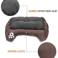 Cama para perro AsFrost Super suave sofá para mascotas, cama para gatos, tumbona antideslizante inferior para mascotas, auto calentamiento y cama transpirable para mascotas - BESTMASCOTA.COM