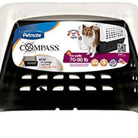 Petmate - Caseta de plástico para mascotas con puerta cromada - BESTMASCOTA.COM