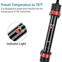 NICREW Preset - Calentador de acuario con termostato electrónico - BESTMASCOTA.COM
