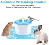 Shinea - Fuente de agua para gatos, 1,6 L, dispensador automático de agua para mascotas, saludable e higiénico, muy silencioso para gatos, perros, múltiples mascotas - BESTMASCOTA.COM