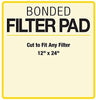 MarineLand Bonded Filter Pad, Cut to Fit Any Aquarium Filter - BESTMASCOTA.COM