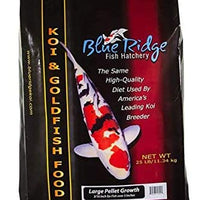 Blue Ridge Fish Food Pellets Koi and Goldfish Growth Formula, Floating 3/16" Pellet, Balanced Diet - BESTMASCOTA.COM