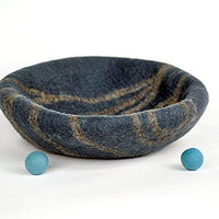 Meowfia - Cama de fieltro para gatos (tamaño mediano, hecha a mano, 100% lana de merino, para gatos y gatitos) - BESTMASCOTA.COM