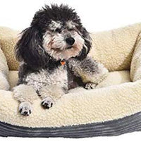AmazonBasics cama para mascotas con calentamiento - BESTMASCOTA.COM
