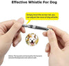 GETIEN Silbato de perro para detener ladridos con frecuencia ajustable, herramienta de entrenamiento para perros, 3 unidades con correa de cordón gratis - BESTMASCOTA.COM