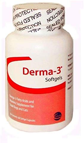 derma-3 °Cápsulas blandas para gatos y razas, pequeños 60 °Cápsulas blandas - BESTMASCOTA.COM