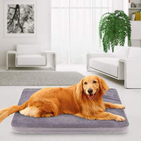 JoicyCo - Colchón ortopédico para cama de perro, lavable, antideslizante, con funda extraíble - BESTMASCOTA.COM