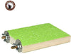 Colorido soporte para perca de pájaro, plataforma de madera natural para parque de recreo, molienda de patas, limpieza para mascotas, loros, parakeet, cacatías, conure Lovebirds - BESTMASCOTA.COM
