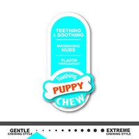 Nylabone Puppy Chew Toy | Hueso de dentición para cachorros | Juguete para masticadores suaves - BESTMASCOTA.COM