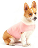 Furubaby Ansiety - Abrigo para perro con camisa, para perros pequeños, medianos, grandes, XL, color sólido, azul, gris, verde, rosa, rosa (rosa) - BESTMASCOTA.COM