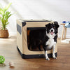 AmazonBasics - Caja plegable para perros con formación de carreras - BESTMASCOTA.COM