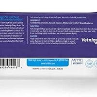 Toallitas para mascotas Furbliss para perros y gatos, limpieza de aseo y desodorante, toallitas gruesas hipoalergénicas con desodorante Deoplex natural 100 unidades - BESTMASCOTA.COM