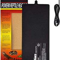 iPower Terrarium Reptil calentador de territorio bajo tanque calentador esterilla con termostato digital - BESTMASCOTA.COM