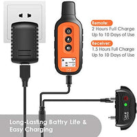Dog Training Collar, Waterproof and Rechargeable Shock Collar for Dogs w/3 Training Modes, Up to 1600Ft Remote Range, Adjustable Collar Strap for Small Medium Large Dog, All Breeds - BESTMASCOTA.COM