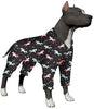 LovinPet - Ropa para perros grandes, pijamas, recuperación posquirúrgico para perros grandes, pijamas ligeros para perros, pijamas para perros de cobertura completa, caballos salvajes con estampado galopando - BESTMASCOTA.COM