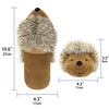 Pawaboo Juguetes de peluche para perro, [2 unidades] Juguetes de peluche para mascotas con suave de pelo sintético, juguete para cachorros, masticable, muñeca de peluche no tóxico - BESTMASCOTA.COM