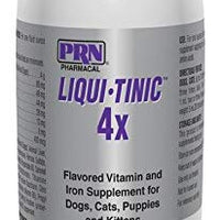 liqui-tinic 4 x Flavored Suplemento de Vitamina y hierro para perros, gatos, cachorros y gatitos, 2 oz. - BESTMASCOTA.COM