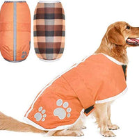 Ropa de Invierno para perro de Pupteck; chaqueta para perros grandes impermeable, reversible y reflectante para el frío - BESTMASCOTA.COM