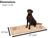 Internet's Best - Alfombrilla de felpilla para perro - BESTMASCOTA.COM