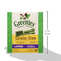 GREENIES Grain Free Dental Dog Treats - Large (50-100 lbs.) - BESTMASCOTA.COM