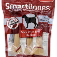 SmartBones Rawhide Free Chews with Real Chicken, Rawhide-Free Bones for Dogs - BESTMASCOTA.COM