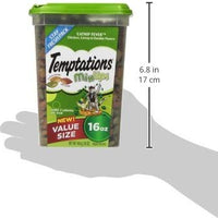 TEMPTATIONS MixUps Crunchy and Soft Cat Treats, 16 oz. - BESTMASCOTA.COM