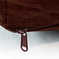 Floppy Dawg cama para perro extragrande con funda extraíble y forro impermeable. Fabricado para perros grandes de hasta 100 libras y más. Tamaño Jumbo 48 x 30 y relleno de 8 pulgadas de alto con piezas de espuma viscoelástica. - BESTMASCOTA.COM