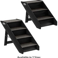 PETMAKER - Escaleras plegables para mascotas (madera, plegable, resistente, colección compacta) - BESTMASCOTA.COM