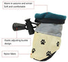 YAODHAOD Protector de pata para perros, zapatos antideslizantes para perros, estos cómodos zapatos para perros suaves son con correas reflectantes, para perros pequeños... - BESTMASCOTA.COM