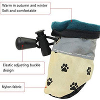 YAODHAOD Protector de pata para perros, zapatos antideslizantes para perros, estos cómodos zapatos para perros suaves son con correas reflectantes, para perros pequeños... - BESTMASCOTA.COM